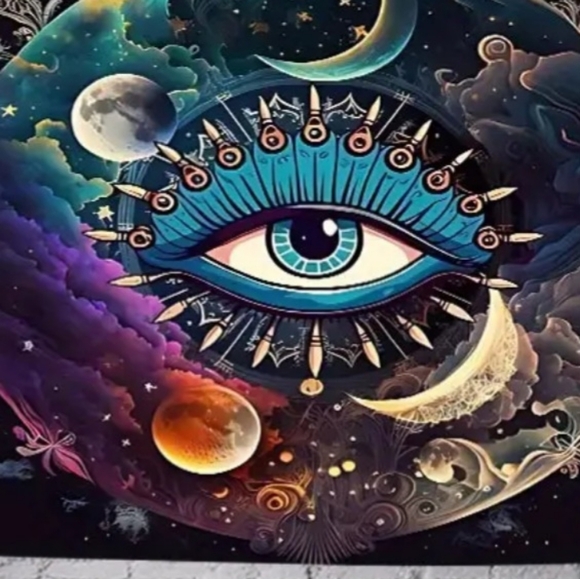 New Cosmic Vision Tapestry – Mystical Eye of the Universe - Picture 3 of 4